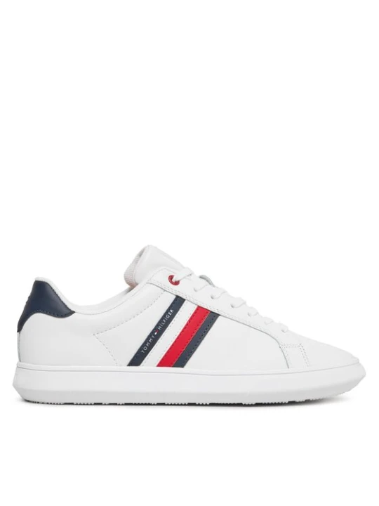 Zdjęcie produktu Sneakersy Tommy Hilfiger Essential Leather Cupsole FM0FM04921 Biały