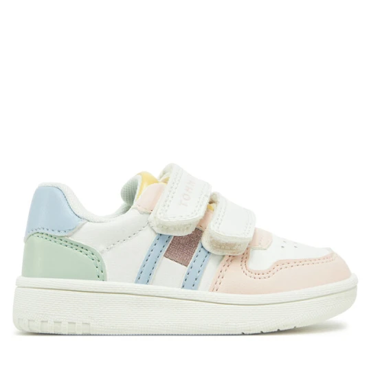 Zdjęcie produktu Sneakersy Tommy Hilfiger Flag Low Cut Velcro Sneaker T1A9-33730-1439 M Kolorowy