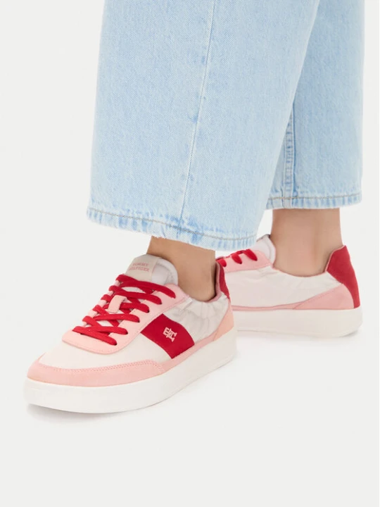 Zdjęcie produktu Sneakersy Tommy Hilfiger Heritage FW0FW09405 Różowy jasny