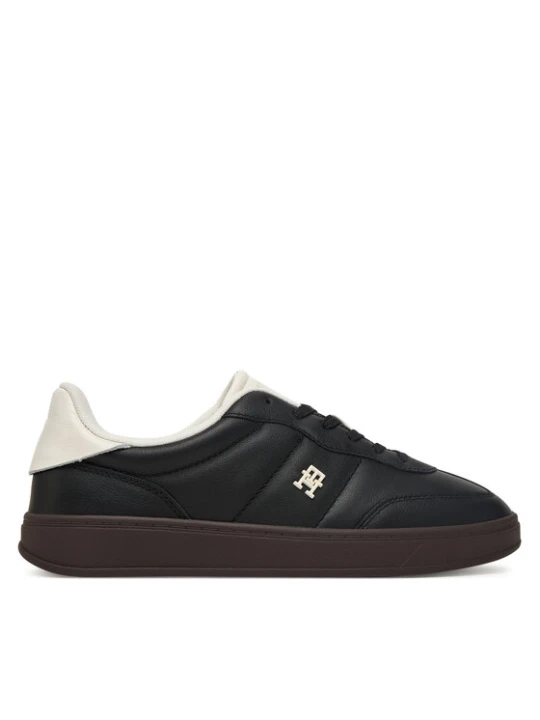 Zdjęcie produktu Sneakersy Tommy Hilfiger Heritage Shiny FW0FW08823 Czarny