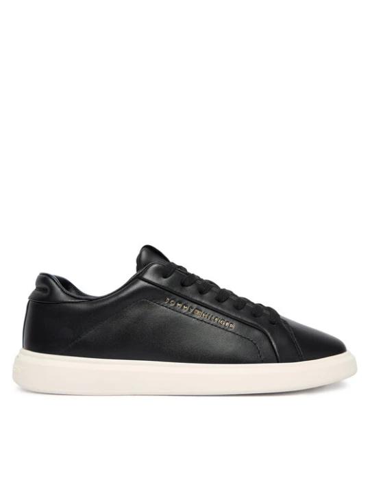 Zdjęcie produktu Sneakersy Tommy Hilfiger Icon Court Light Weight Shinny FW0FW08949 Czarny