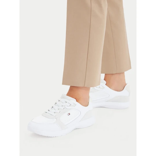 Zdjęcie produktu Sneakersy Tommy Hilfiger Light Runner FW0FW09409 Biały