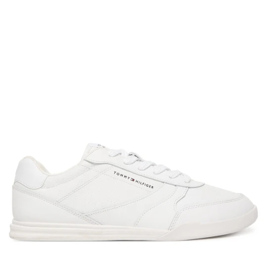 Zdjęcie produktu Sneakersy Tommy Hilfiger Lopro Cup Leather FM0FM05677 Biały