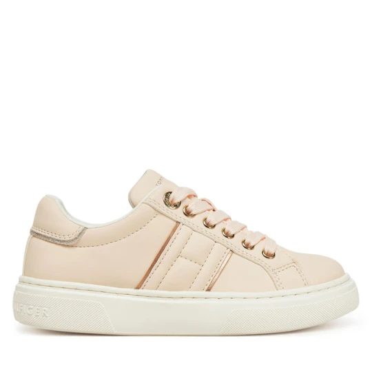 Zdjęcie produktu Sneakersy Tommy Hilfiger Low Cut Lace-Up Sneaker T3A9-33745-1439 M Różowy