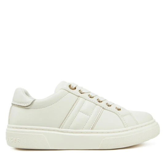Zdjęcie produktu Sneakersy Tommy Hilfiger Low Cut Lace-Up Sneaker T3A9-33745-1439 S Biały