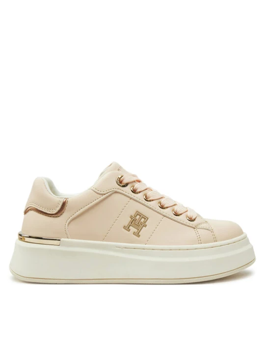 Zdjęcie produktu Sneakersy Tommy Hilfiger Low Cut Lace-Up Sneaker T3A9-33749-1355 M Różowy