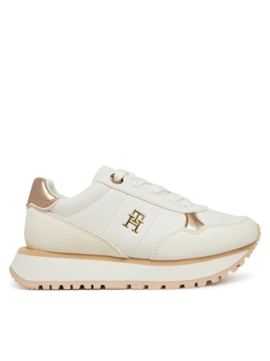 Zdjęcie produktu Sneakersy Tommy Hilfiger Low Cut Lace-Up Sneaker T3A9-33759-1355 M Biały