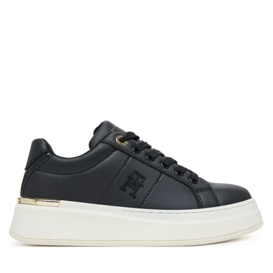 Zdjęcie produktu Sneakersy Tommy Hilfiger Low Cut Lace-Up T3A9-33985-1355 Czarny