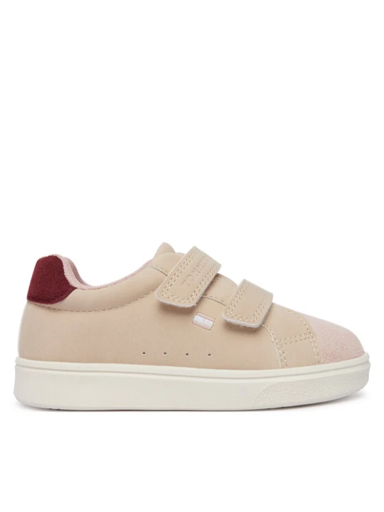 Zdjęcie produktu Sneakersy Tommy Hilfiger Low Cut Velcro Sneaker T1A9-35062-0315 M Beżowy jasny