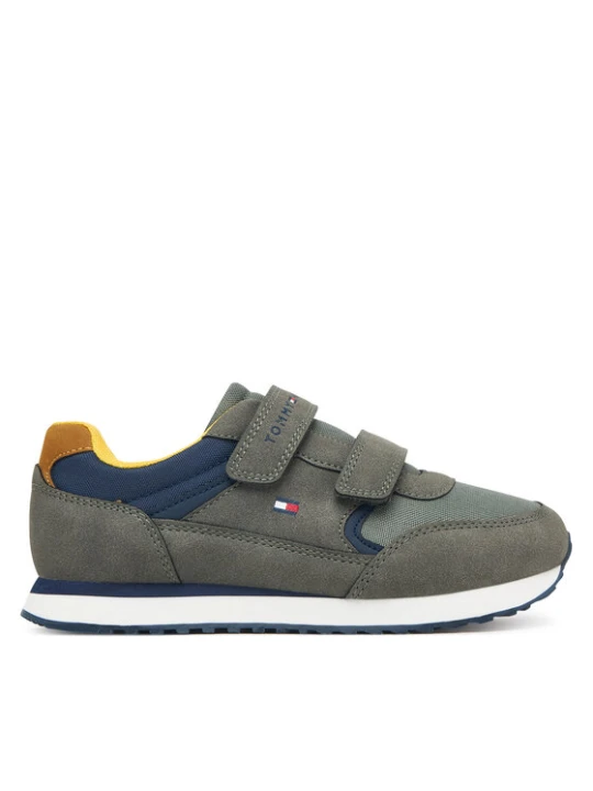 Zdjęcie produktu Sneakersy Tommy Hilfiger Low Cut Velcro Sneaker T1X9-35253-1960 S Zielony