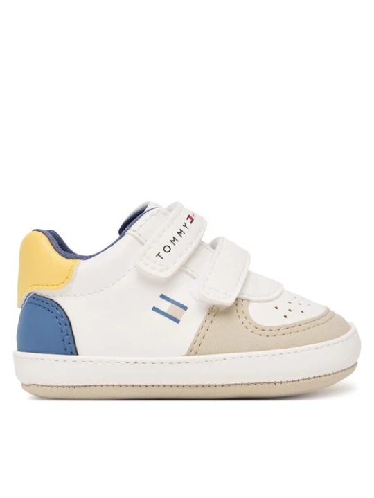 Zdjęcie produktu Sneakersy Tommy Hilfiger Low Cut Velcro T0B9-34330-1755 Biały