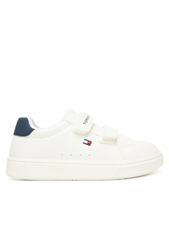 Zdjęcie produktu Sneakersy Tommy Hilfiger Low Cut Velcro T1X9-34338-1355 M Biały