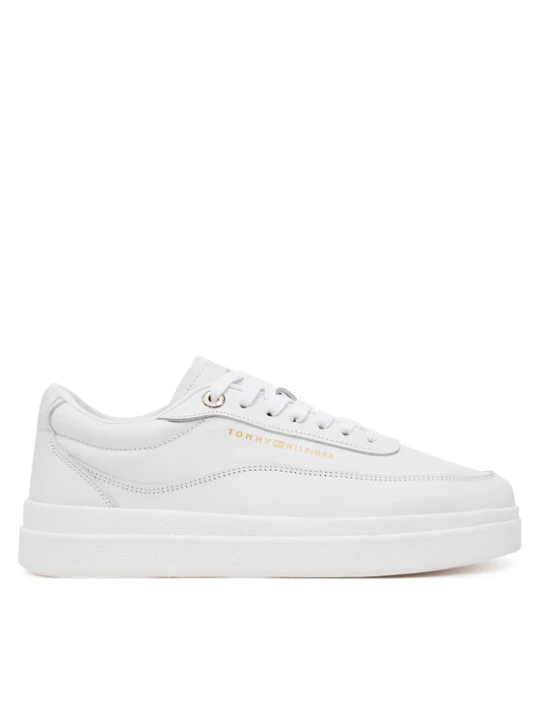 Zdjęcie produktu Sneakersy Tommy Hilfiger Modern Court Sneaker Lthr FW0FW08800 Biały