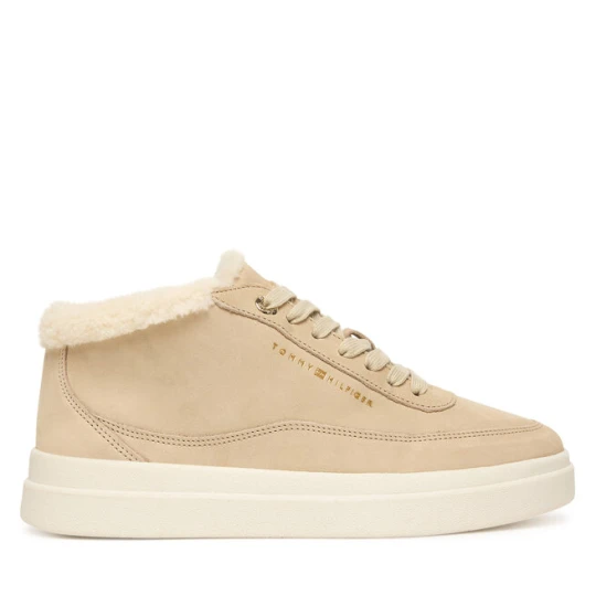 Zdjęcie produktu Sneakersy Tommy Hilfiger Modern Court Sneaker Mc Wl FW0FW09000 Beżowy