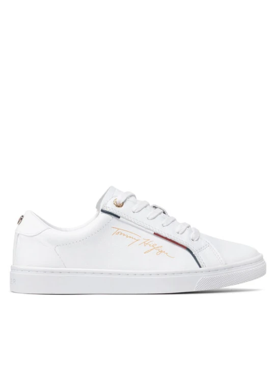 Zdjęcie produktu Sneakersy Tommy Hilfiger Signature Sneaker FW0FW06322 Biały