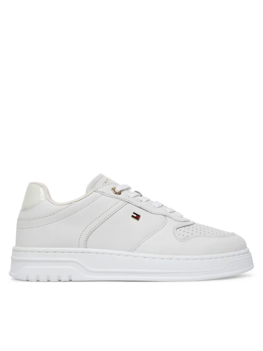 Zdjęcie produktu Sneakersy Tommy Hilfiger Sporty Cupsole FW0FW08795 Biały