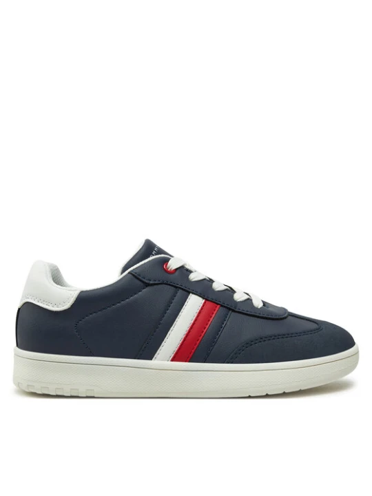 Zdjęcie produktu Sneakersy Tommy Hilfiger Stripe Low Cut Lace-Up Sneaker T3X9-33851-1269 S Granatowy