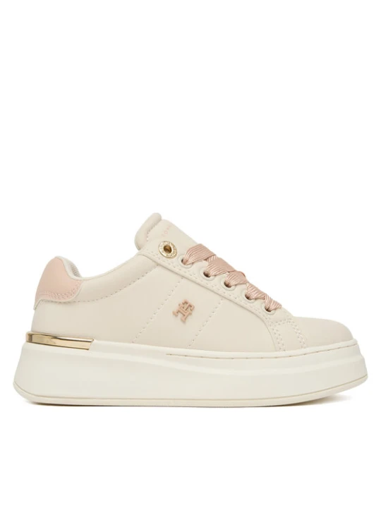 Zdjęcie produktu Sneakersy Tommy Hilfiger T3A9-34253-1355 M Écru Kremowy