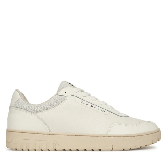 Zdjęcie produktu Sneakersy Tommy Hilfiger Th Basket Core FM0FM05629 Écru Kremowy
