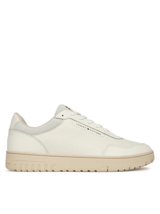 Zdjęcie produktu Sneakersy Tommy Hilfiger Th Basket Core FM0FM05629 Écru Kremowy