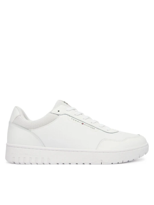 Zdjęcie produktu Sneakersy Tommy Hilfiger Th Basket Core Lite Lth FM0FM05713 Biały