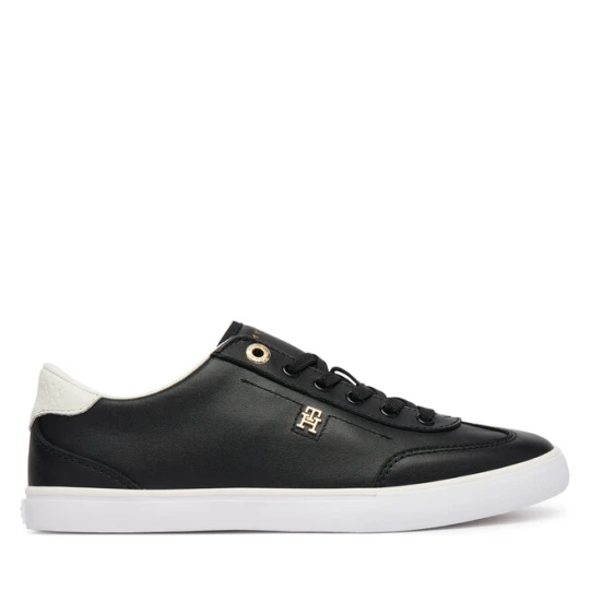 Zdjęcie produktu Sneakersy Tommy Hilfiger Th Chic Low Profile Vulc FW0FW09104 Czarny