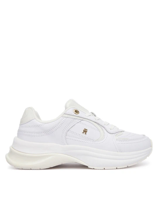 Zdjęcie produktu Sneakersy Tommy Hilfiger Th Chic Runner Sneaker FW0FW09414 Biały