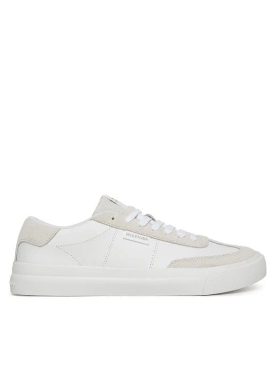 Zdjęcie produktu Sneakersy Tommy Hilfiger Th Cupset Summer Lth FM0FM05487 Biały