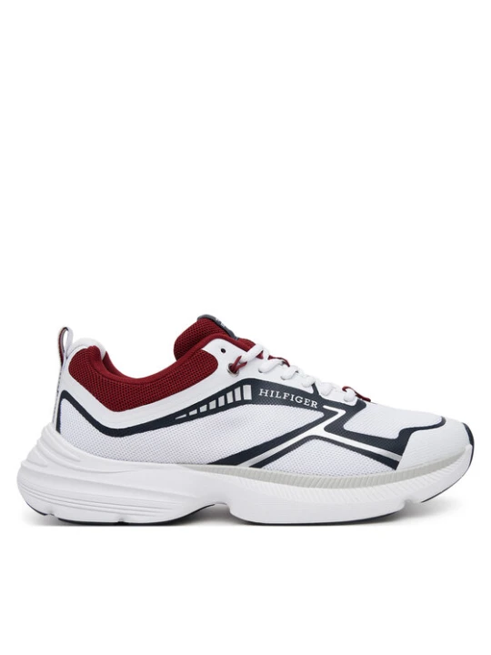 Zdjęcie produktu Sneakersy Tommy Hilfiger Th Dynafast Tech FM0FM05450 Biały