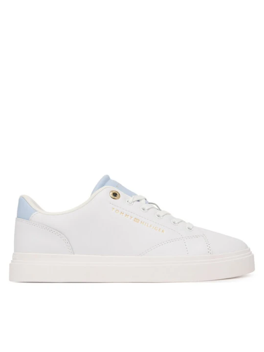 Zdjęcie produktu Sneakersy Tommy Hilfiger Th Feminine Cupsole Leather FW0FW09105 Biały