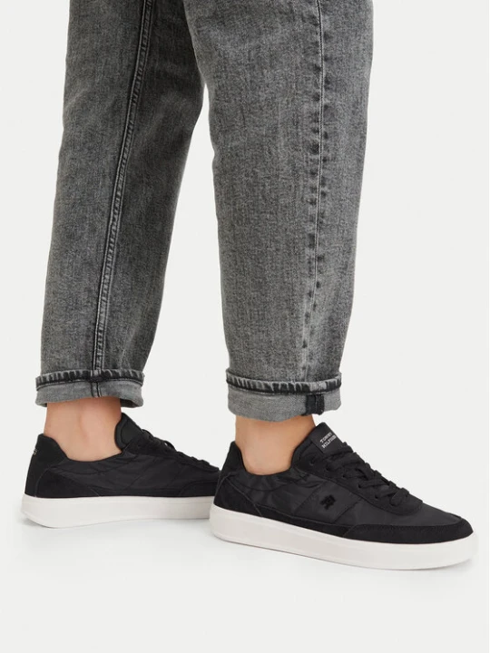 Zdjęcie produktu Sneakersy Tommy Hilfiger Th Heritage Nylon Sneaker FW0FW09405 Czarny