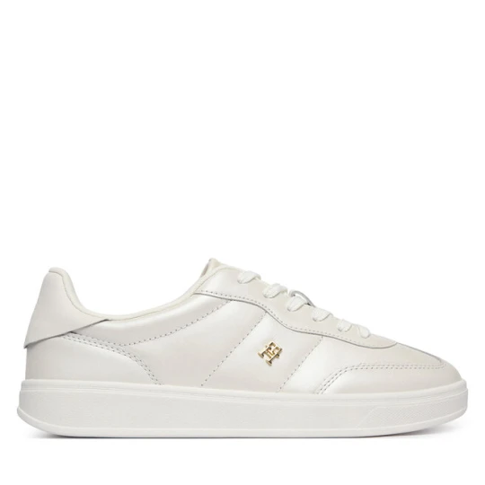 Zdjęcie produktu Sneakersy Tommy Hilfiger Th Heritage Shiny Sneaker FW0FW09179 Biały