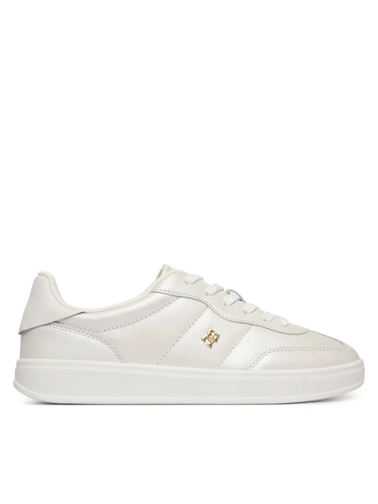 Zdjęcie produktu Sneakersy Tommy Hilfiger Th Heritage Shiny Sneaker FW0FW09179 Biały