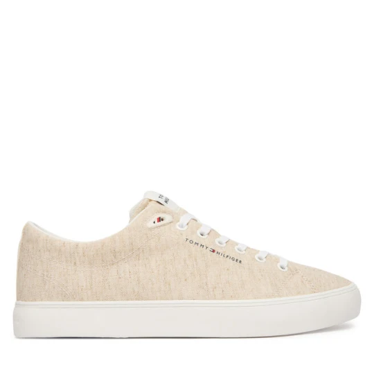 Zdjęcie produktu Sneakersy Tommy Hilfiger Th Hi Vulc Core Low Chambray FM0FM05818 Beżowy