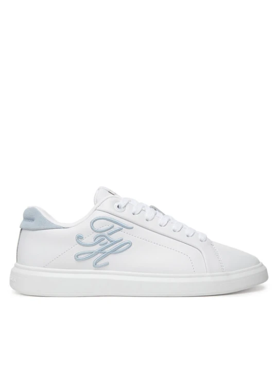 Zdjęcie produktu Sneakersy Tommy Hilfiger Th Icon Court Script FW0FW09363 Biały