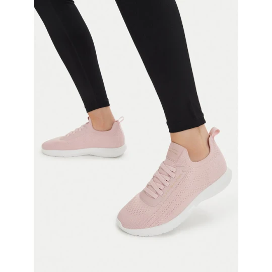 Zdjęcie produktu Sneakersy Tommy Hilfiger Th Knit Extralight Runner FW0FW09112 Beżowy jasny