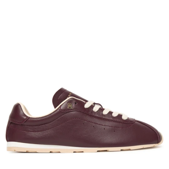 Zdjęcie produktu Sneakersy Tommy Hilfiger Th Low Profile Runner FW0FW08951 Bordowy