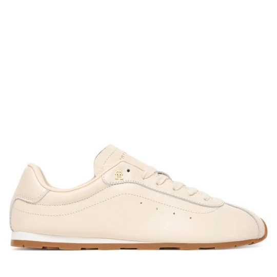 Zdjęcie produktu Sneakersy Tommy Hilfiger Th Low Profile Runner FW0FW08951 Écru Kremowy