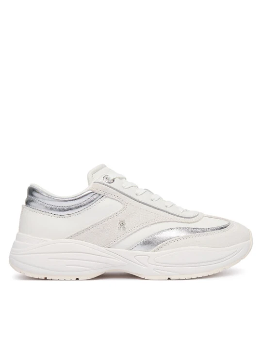 Zdjęcie produktu Sneakersy Tommy Hilfiger Th Modern Sporty Runner Leather FW0FW09590 Biały