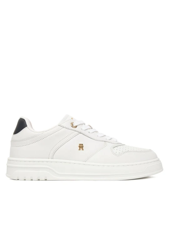 Zdjęcie produktu Sneakersy Tommy Hilfiger Th Sporty Cupsole Corp FW0FW09025 Biały