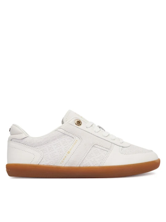 Zdjęcie produktu Sneakersy Tommy Hilfiger Th Tribeca Sneaker Monogram FW0FW09691 Biały