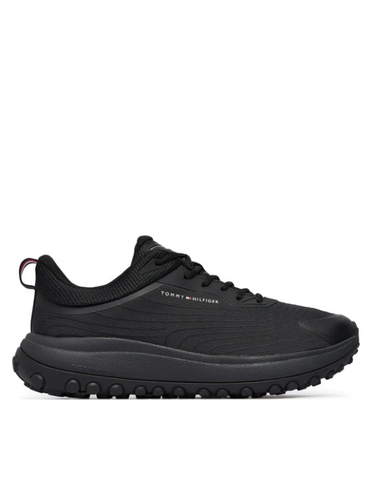 Zdjęcie produktu Sneakersy Tommy Hilfiger The Canyon X M Knit Runner FM0FM06067 Czarny