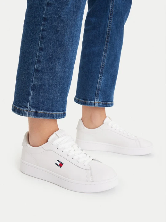 Zdjęcie produktu Sneakersy Tommy Jeans Archive '98 EN0EN03146 Biały