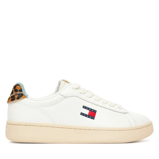 Zdjęcie produktu Sneakersy Tommy Jeans Archive '98 Leopard EN0EN02909 Biały