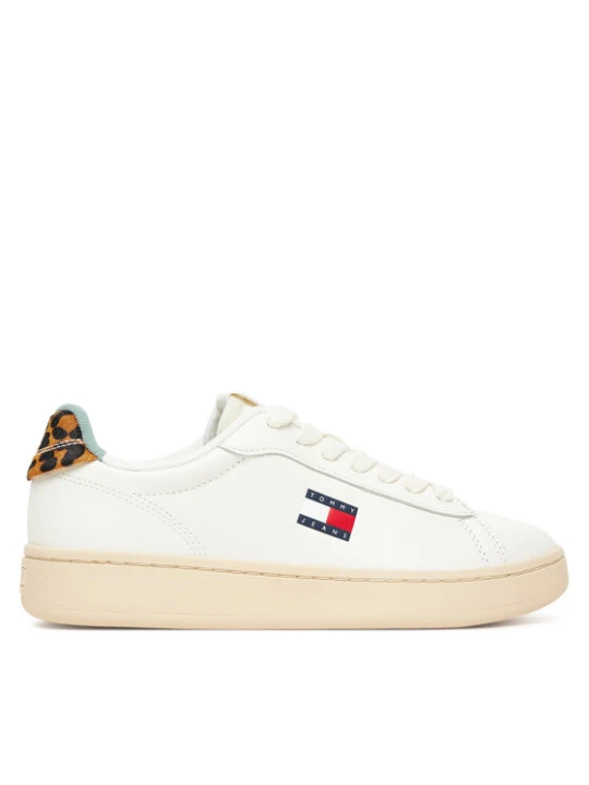 Zdjęcie produktu Sneakersy Tommy Jeans Archive '98 Leopard EN0EN02909 Biały