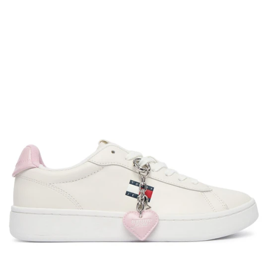 Zdjęcie produktu Sneakersy Tommy Jeans Archive '98 Valentines EN0EN03024 Écru Kremowy