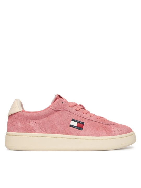 Zdjęcie produktu Sneakersy Tommy Jeans Logo Suede Archive EN02985 Różowy