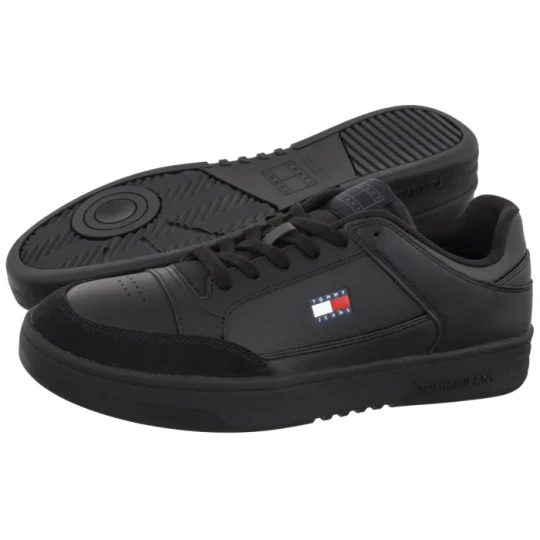 Zdjęcie produktu Sneakersy Tommy Jeans Pinperf LTH Basket Black EM0EM01792 (TH1513-a) Tommy Hilfiger
