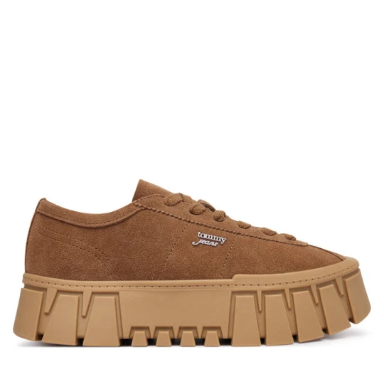 Zdjęcie produktu Sneakersy Tommy Jeans Platform Sneaker EN0EN03132 Brązowy