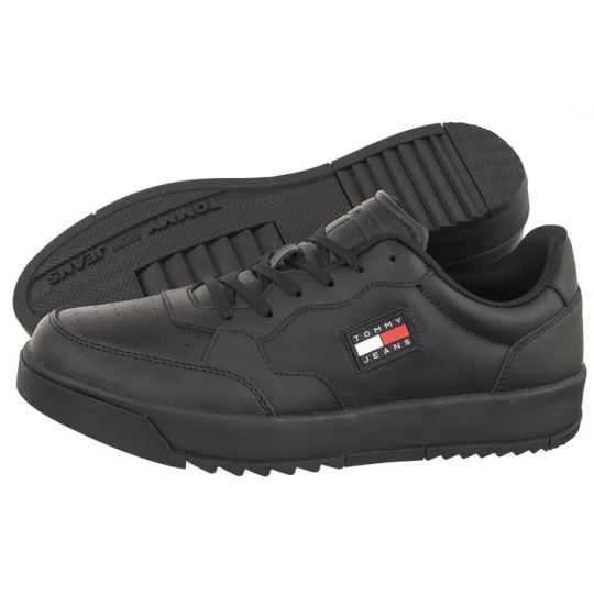 Zdjęcie produktu Sneakersy Tommy Jeans Retro Ess Black EM0EM00900 BDS (TH851-a) Tommy Hilfiger